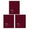 ELAN Publishing 8.5" x 11" Dark Red Class Record Books, 3ct.